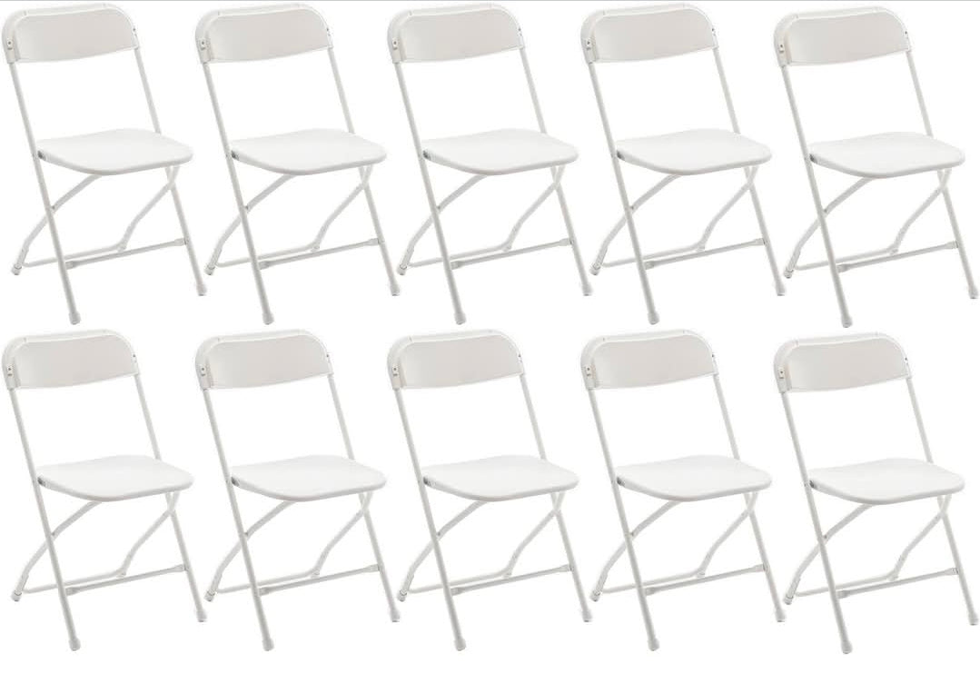 White Folding Chair