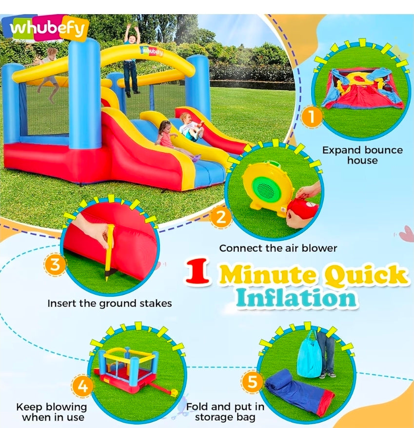Kids Bounce House Rental (12.6' x 9')